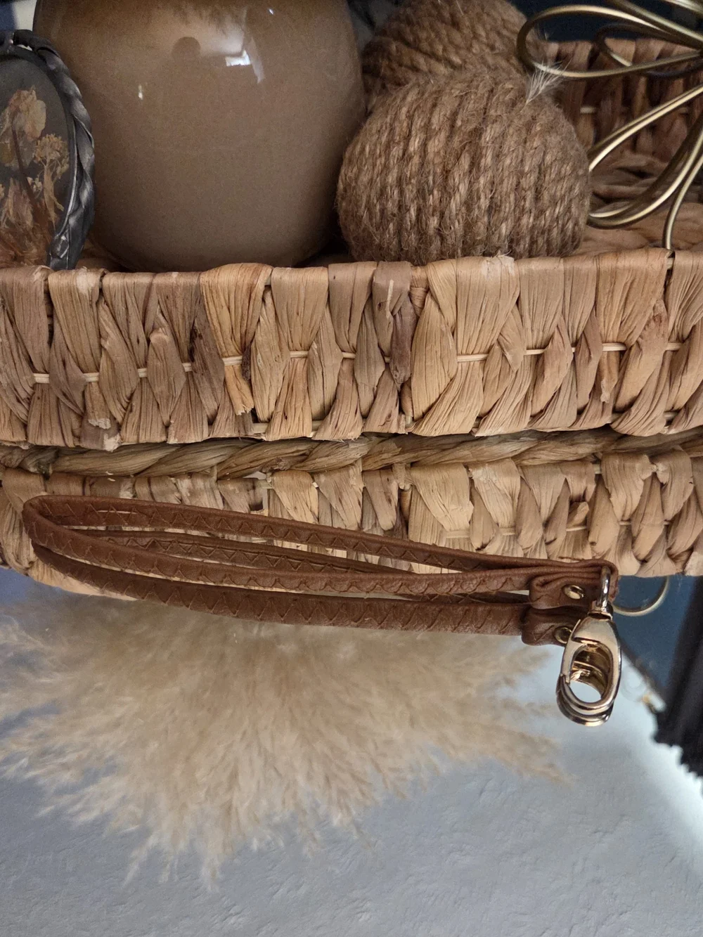 Brown Tan Replacement Wristlet Strap